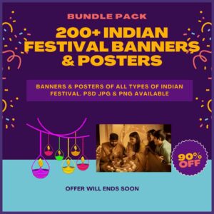 200+ Indian Festival Banners and Posters