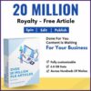 20 million royalty free articles